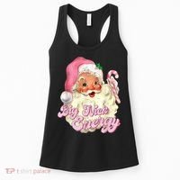 Etro Groovy Big Nick Santa Energy Pink Santa Christmas Xmas Women's Tank Top thumb 0