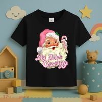 Etro Groovy Big Nick Santa Energy Pink Santa Christmas Xmas Toddler T-Shirt thumb 3