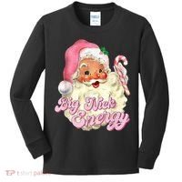 Etro Groovy Big Nick Santa Energy Pink Santa Christmas Xmas Kids Long Sleeve Shirt thumb 0