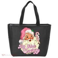 Etro Groovy Big Nick Santa Energy Pink Santa Christmas Xmas Tote Bag thumb 0