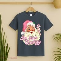 Etro Groovy Big Nick Santa Energy Pink Santa Christmas Xmas T-Shirt thumb 2