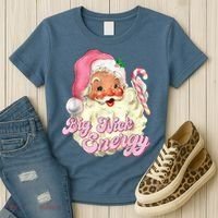 Etro Groovy Big Nick Santa Energy Pink Santa Christmas Xmas Women's T-Shirt thumb 3