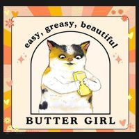 Easy Greasy Beautiful Butter Girl Women's Hoodie thumb 2
