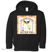 Easy Greasy Beautiful Butter Girl Toddler Hoodie thumb 0