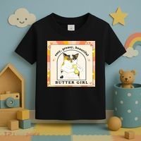 Easy Greasy Beautiful Butter Girl Toddler T-Shirt thumb 3