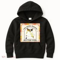 Easy Greasy Beautiful Butter Girl Kids Hoodie thumb 0