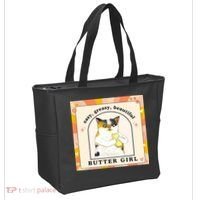 Easy Greasy Beautiful Butter Girl Tote Bag thumb 2