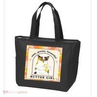 Easy Greasy Beautiful Butter Girl Tote Bag thumb 3