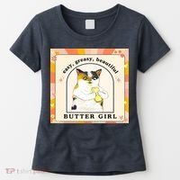 Easy Greasy Beautiful Butter Girl Women's T-Shirt thumb 0