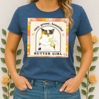 Easy Greasy Beautiful Butter Girl Women's T-Shirt thumb 2