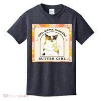 Easy Greasy Beautiful Butter Girl Kids T-Shirt thumb 0