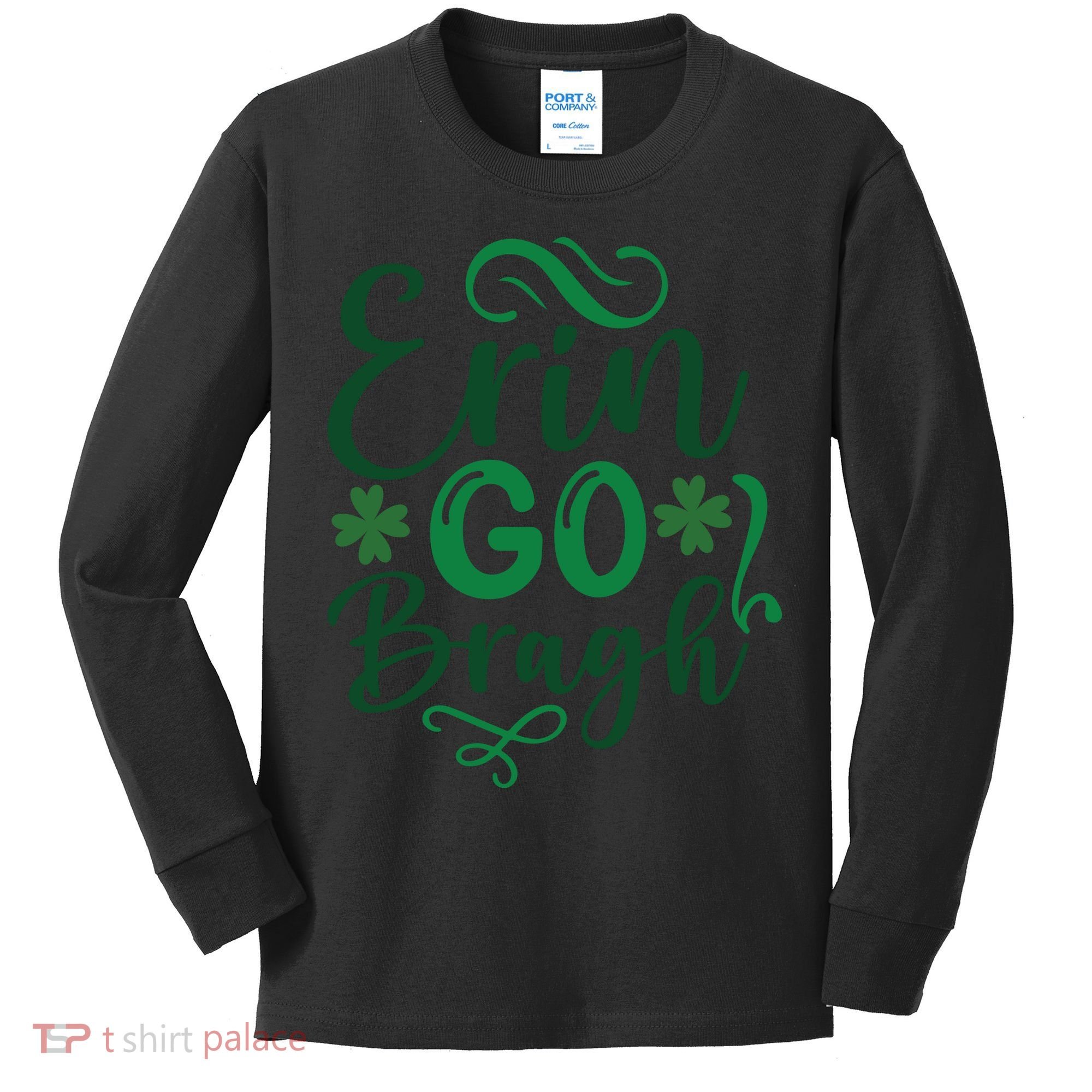 Erin Go Bragh Kids Long Sleeve Shirt