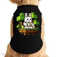 Easter Gamer Bunny Pixel Rabbit Doggie Tank thumb 0