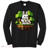 Easter Gamer Bunny Pixel Rabbit Sweatshirt thumb 0