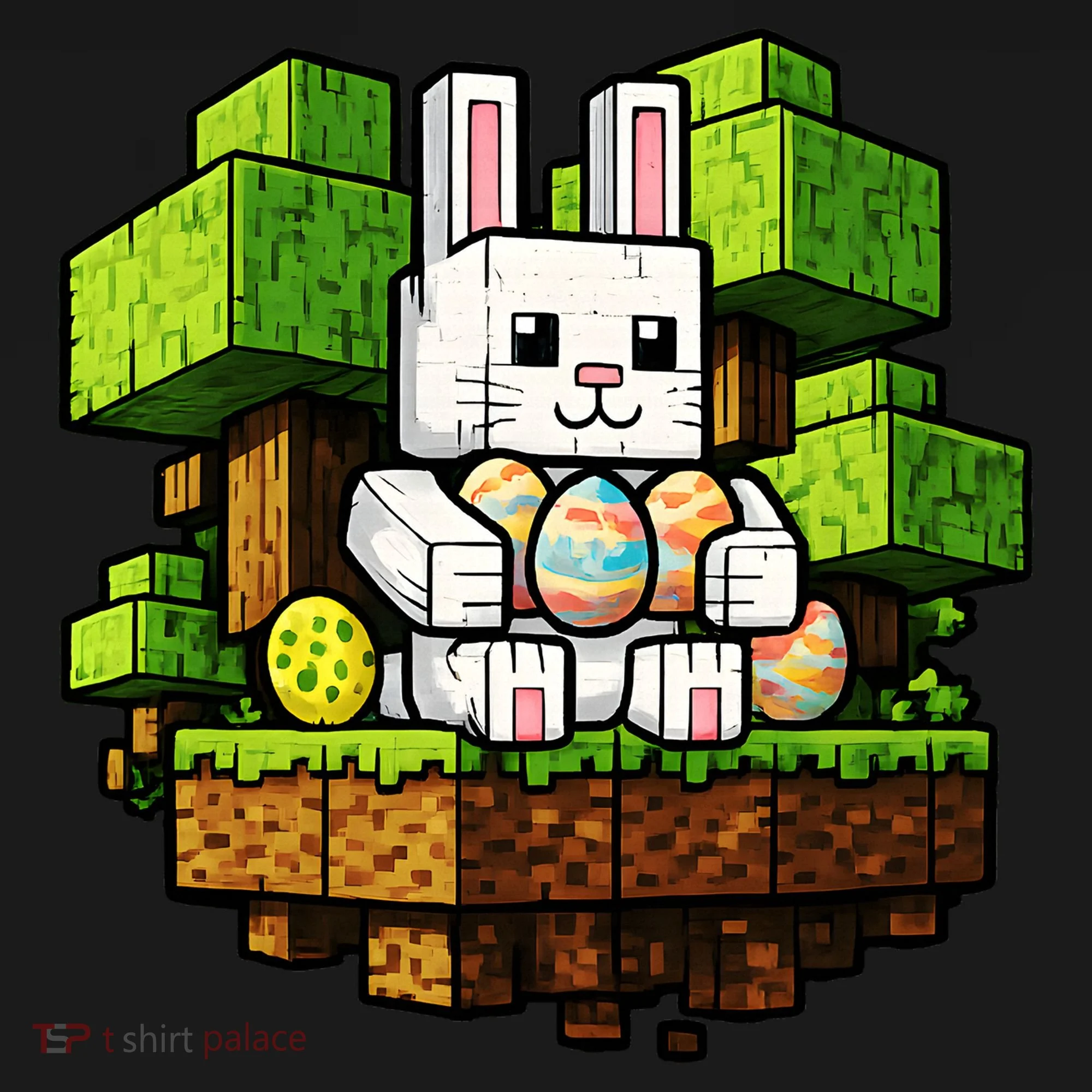 Easter Gamer Bunny Pixel Rabbit Visor