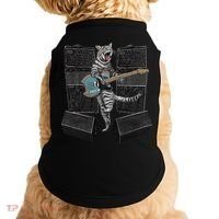 Electric Guitar Cat Amps Monitors Amplified Rockin Kitty Doggie Tank thumb 0