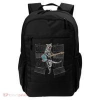 Electric Guitar Cat Amps Monitors Amplified Rockin Kitty Backpack thumb 0