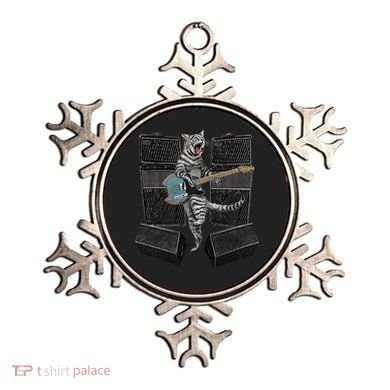 Electric Guitar Cat Amps Monitors Amplified Rockin Kitty Ornament
