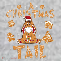 Eeyore Gingerbread Christmas Eeyore Gingerbread The Baniff Cuffed Pom Beanie thumb 2