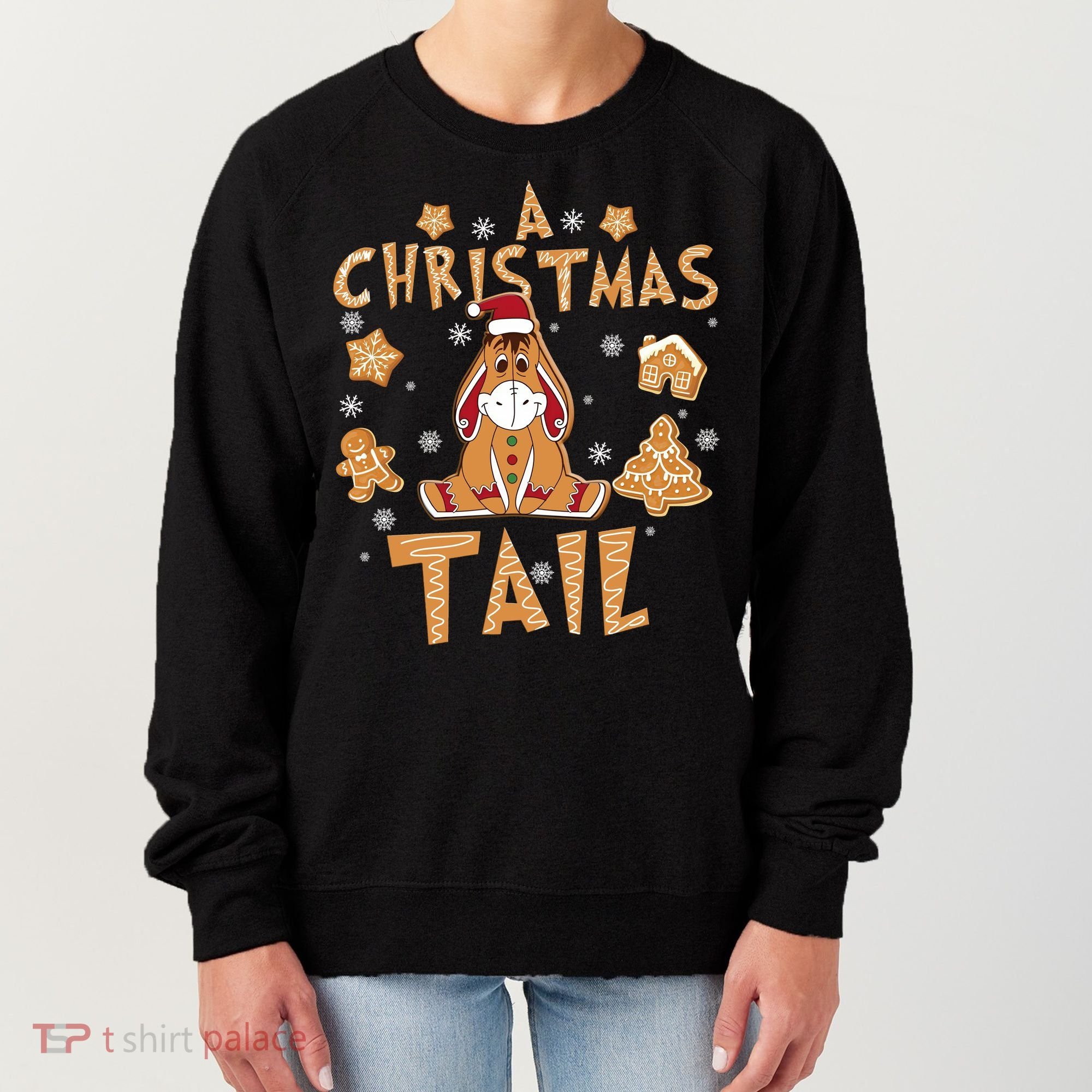 Eeyore Gingerbread Christmas Eeyore Gingerbread Women's Sweatshirt