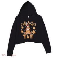 Eeyore Gingerbread Christmas Eeyore Gingerbread Crop Fleece Hoodie thumb 0