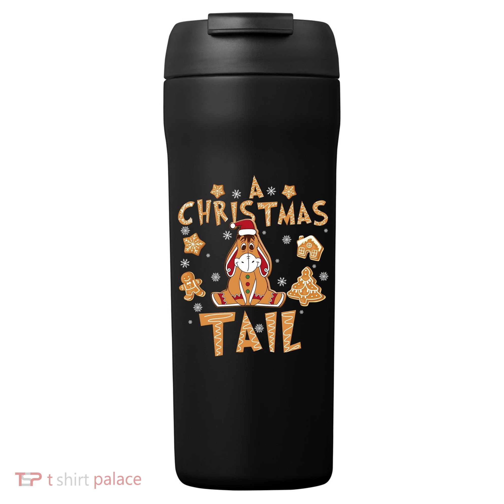 Eeyore Gingerbread Christmas Eeyore Gingerbread 24oz Duet Stainless Steel Tumbler