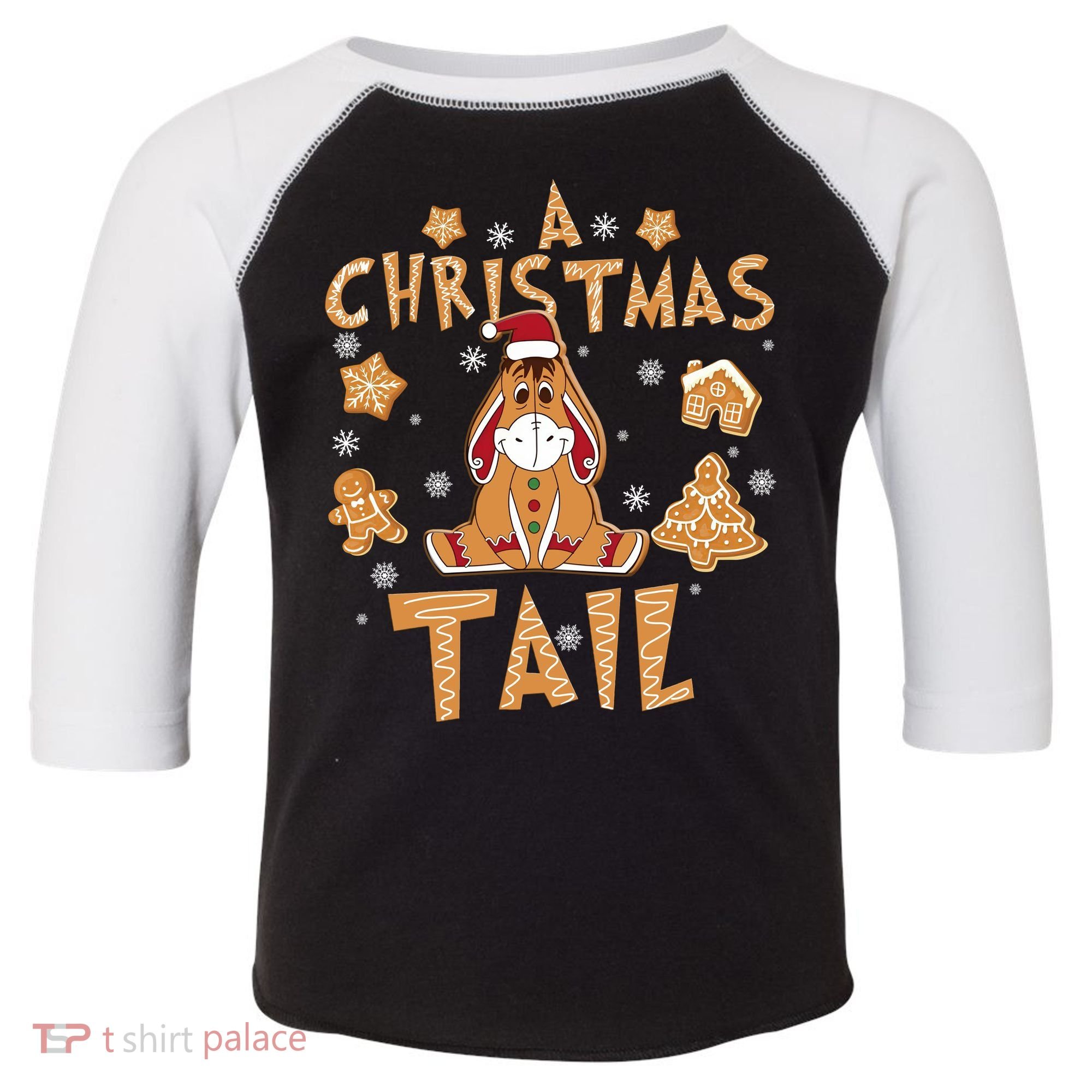 Eeyore Gingerbread Christmas Eeyore Gingerbread Toddler Fine Jersey T-Shirt