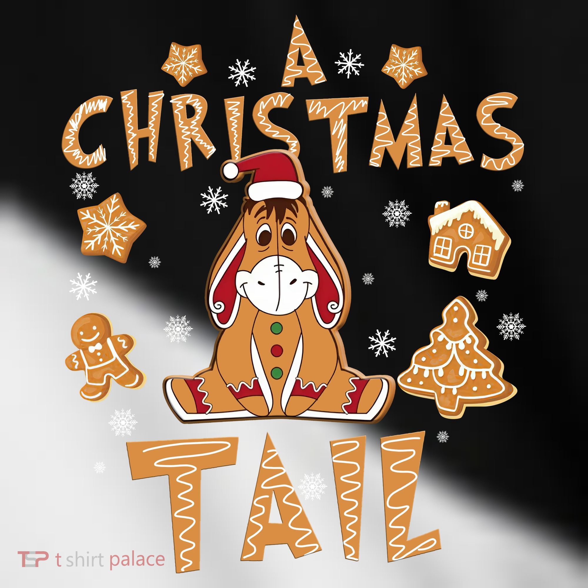 Eeyore Gingerbread Christmas Eeyore Gingerbread Toddler Fine Jersey T-Shirt