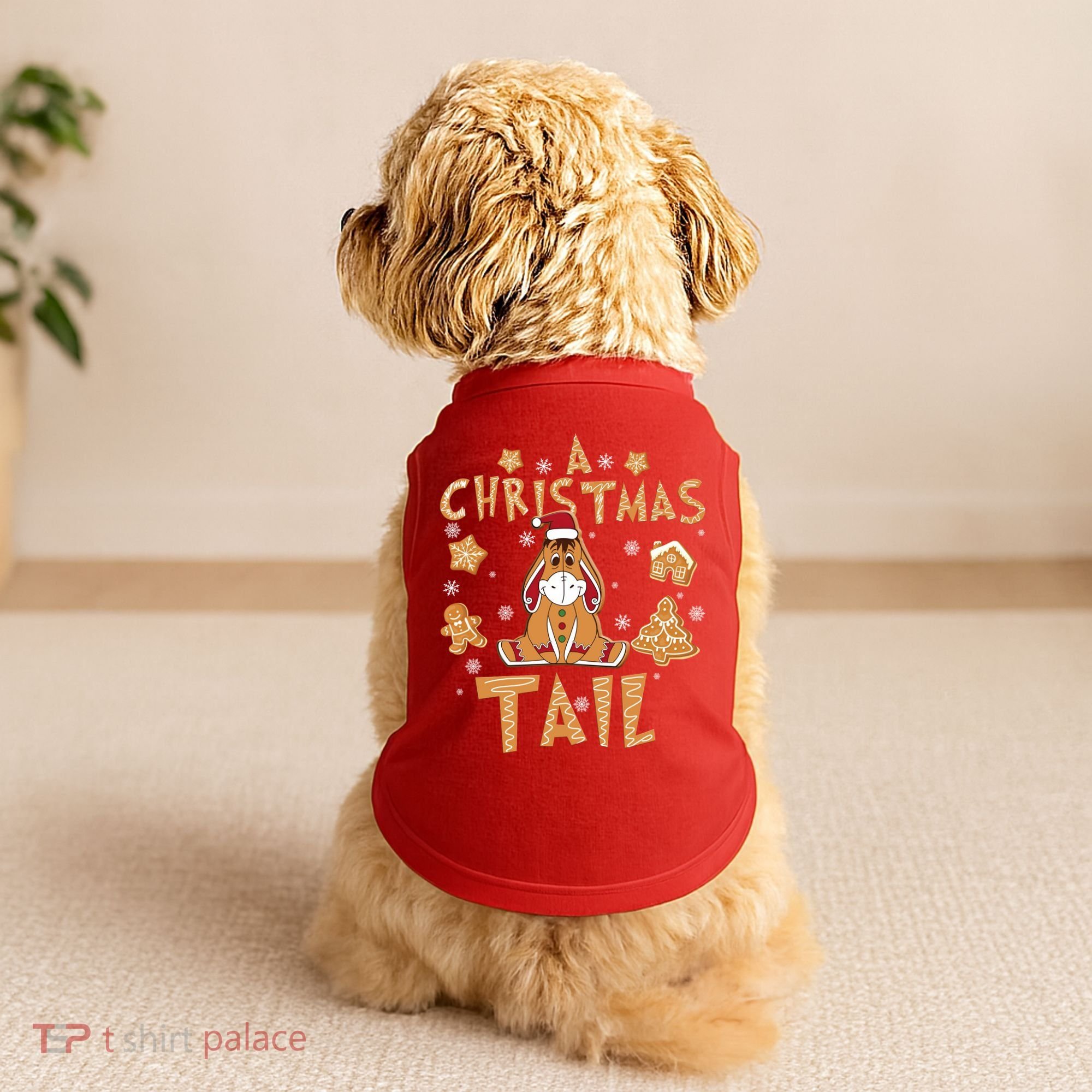 Eeyore Gingerbread Christmas Eeyore Gingerbread Doggie Tank