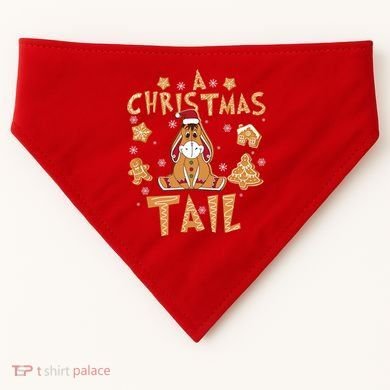 Eeyore Gingerbread Christmas Eeyore Gingerbread USA-Made Doggie Bandana