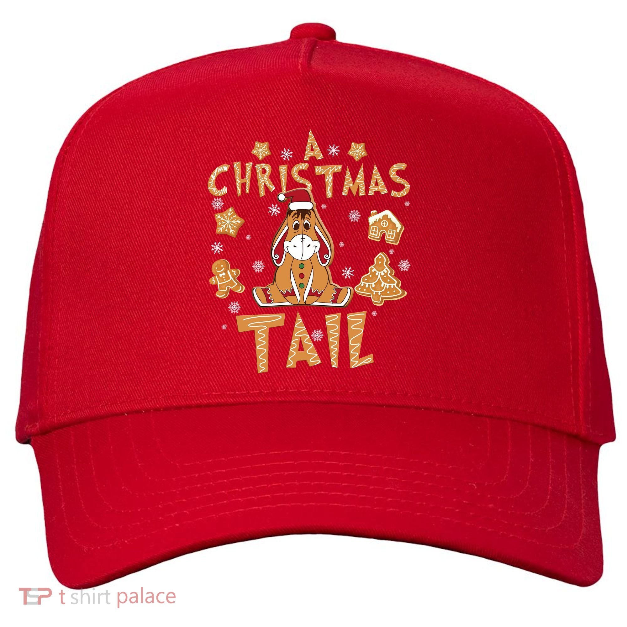 Eeyore Gingerbread Christmas Eeyore Gingerbread Five-Panel Snapback Cap