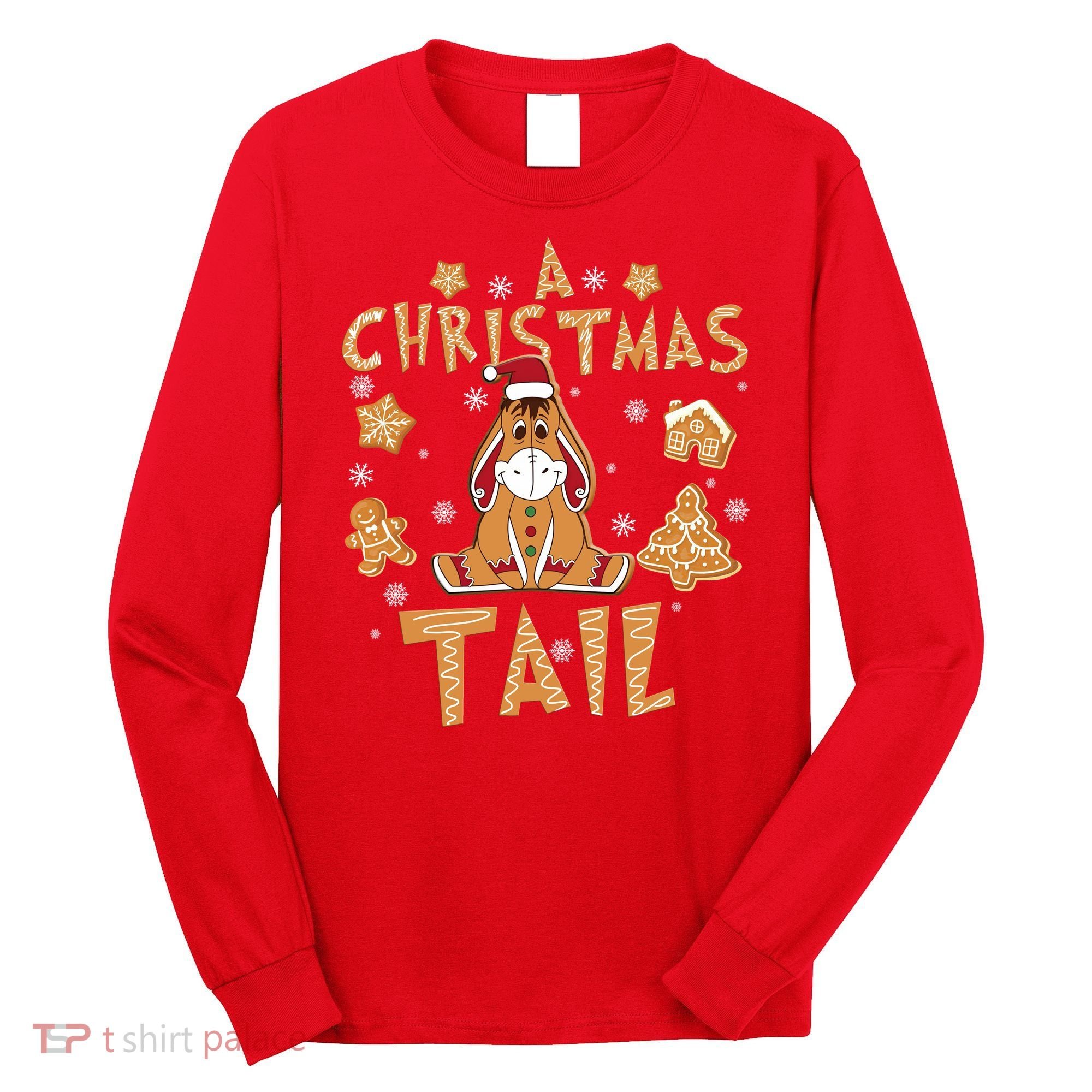 Eeyore Gingerbread Christmas Eeyore Gingerbread Long Sleeve Shirt