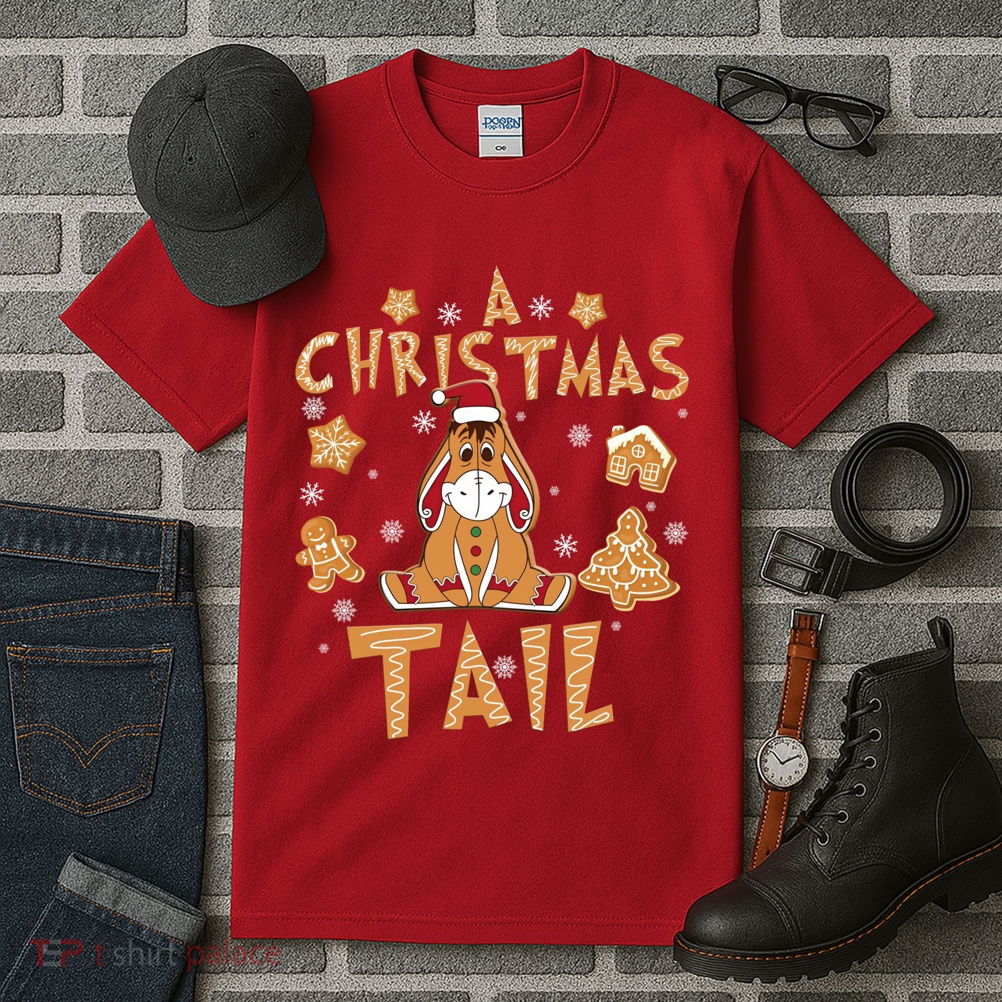 Eeyore Gingerbread Christmas Eeyore Gingerbread Tall T-Shirt