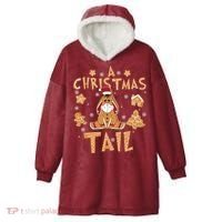 Eeyore Gingerbread Christmas Eeyore Gingerbread Hooded Wearable Blanket thumb 0