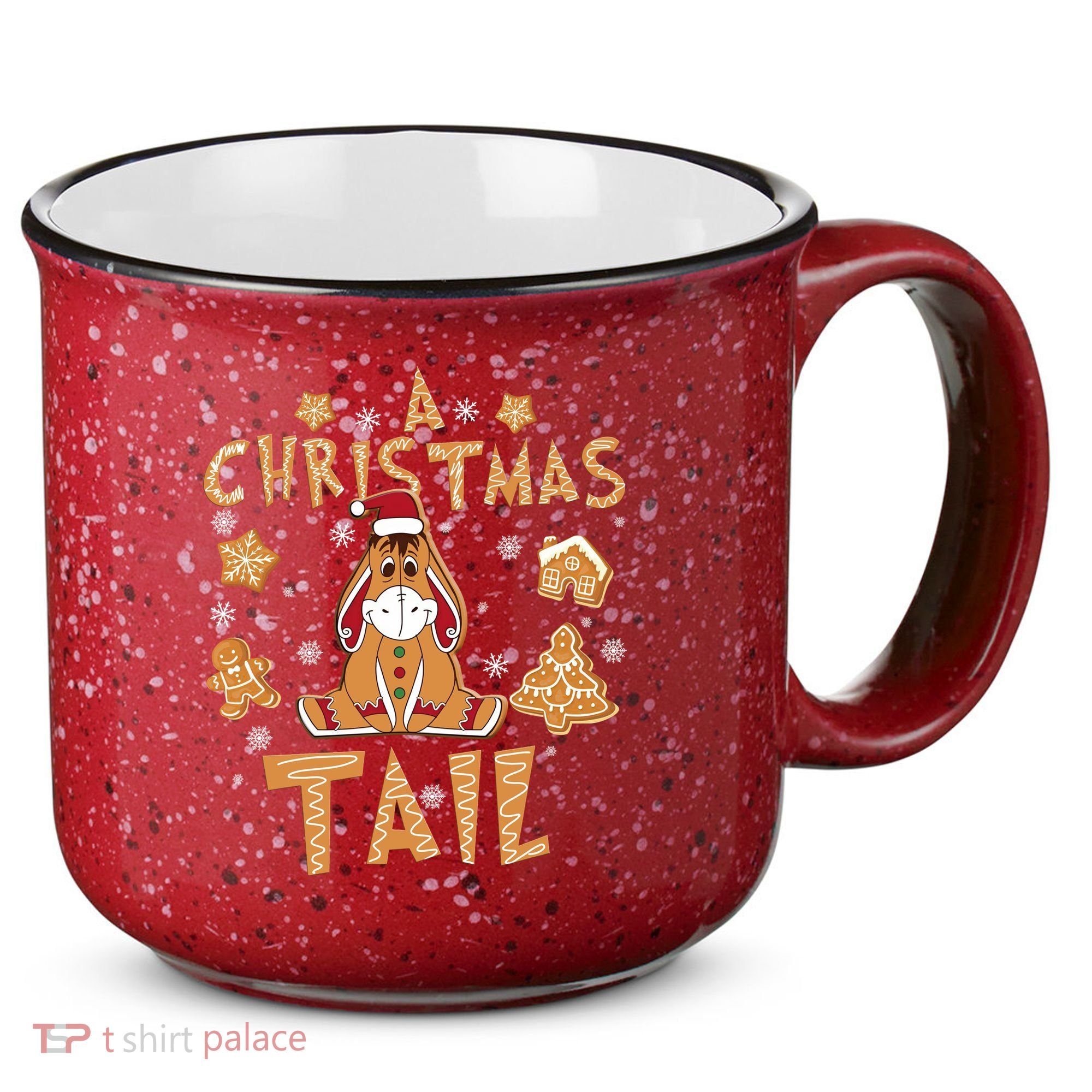 Eeyore Gingerbread Christmas Eeyore Gingerbread 15oz Campfire Ceramic Mug