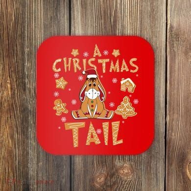 Eeyore Gingerbread Christmas Eeyore Gingerbread Coaster