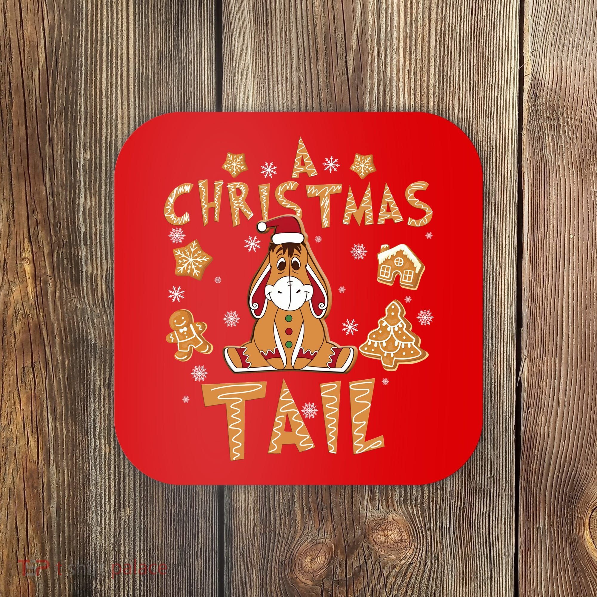Eeyore Gingerbread Christmas Eeyore Gingerbread Coaster