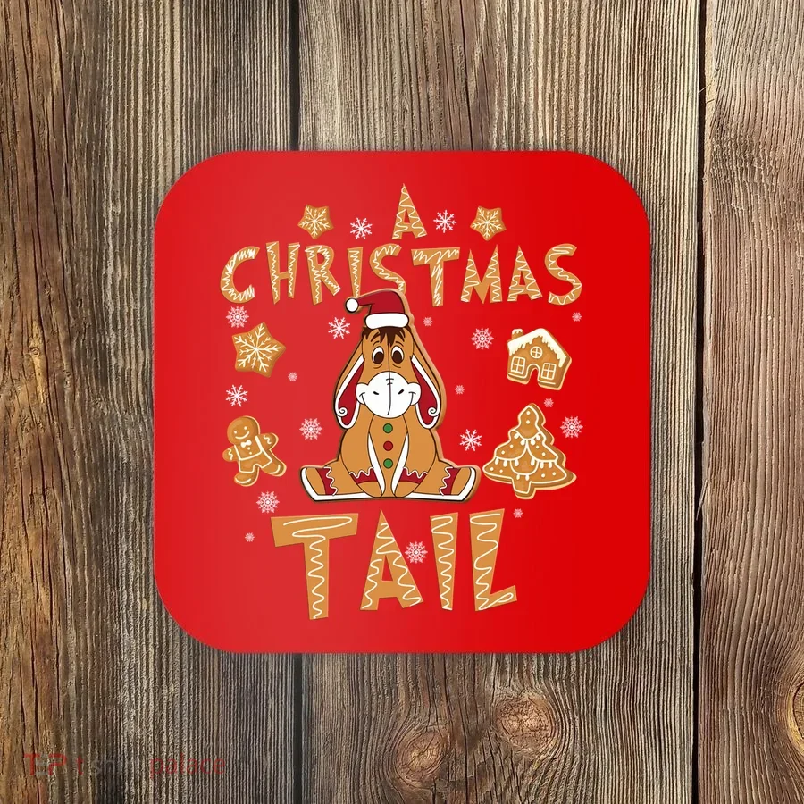Eeyore Gingerbread Christmas Eeyore Gingerbread Coaster