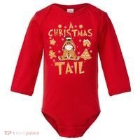 Eeyore Gingerbread Christmas Eeyore Gingerbread Baby Long Sleeve Bodysuit thumb 0