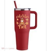 Eeyore Gingerbread Christmas Eeyore Gingerbread 40oz Vacuum Insulated Stainless Steel Travel Tumbler thumb 0