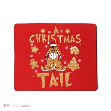 Eeyore Gingerbread Christmas Eeyore Gingerbread Mousepad