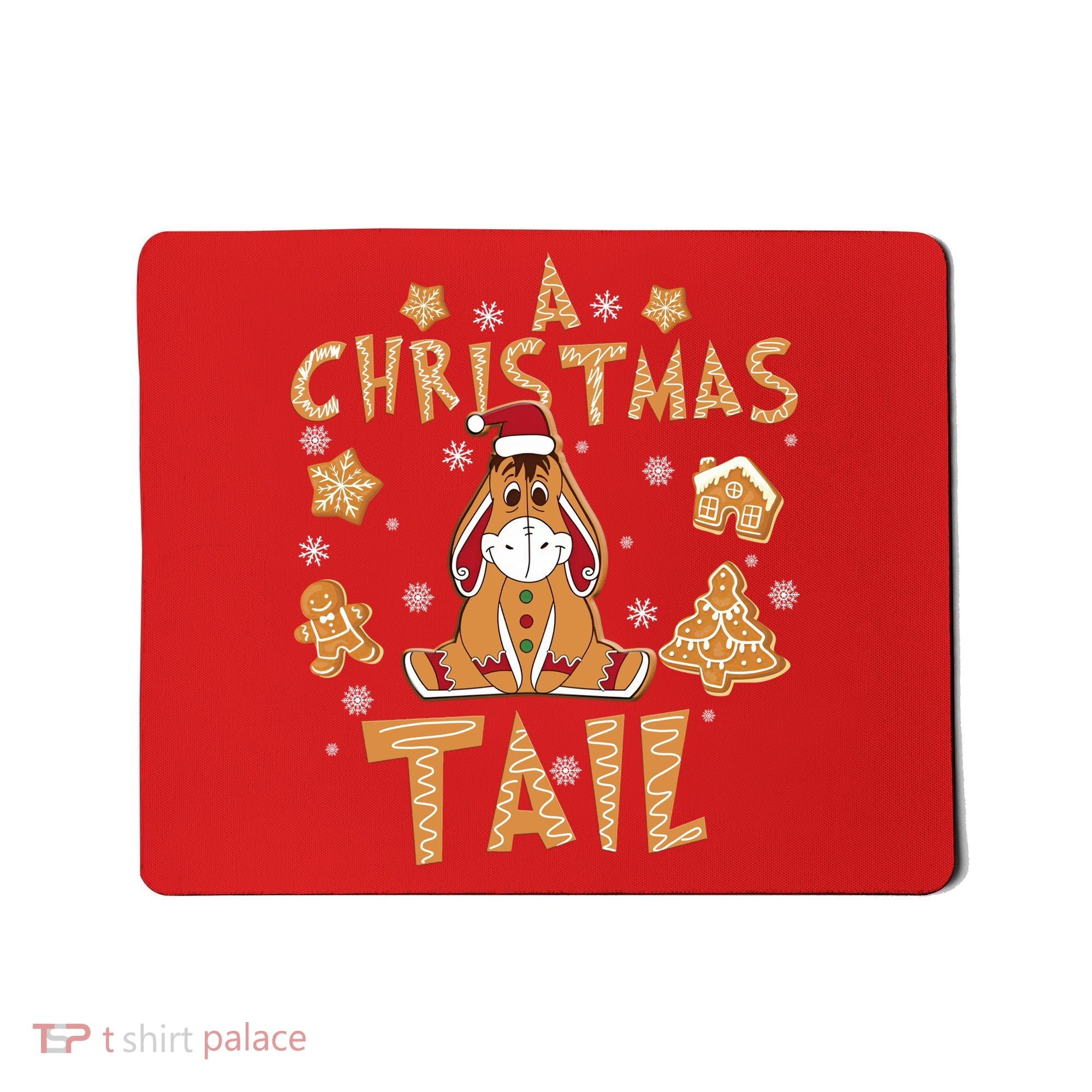 Eeyore Gingerbread Christmas Eeyore Gingerbread Mousepad