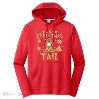 Eeyore Gingerbread Christmas Eeyore Gingerbread Performance Fleece Hoodie thumb 0