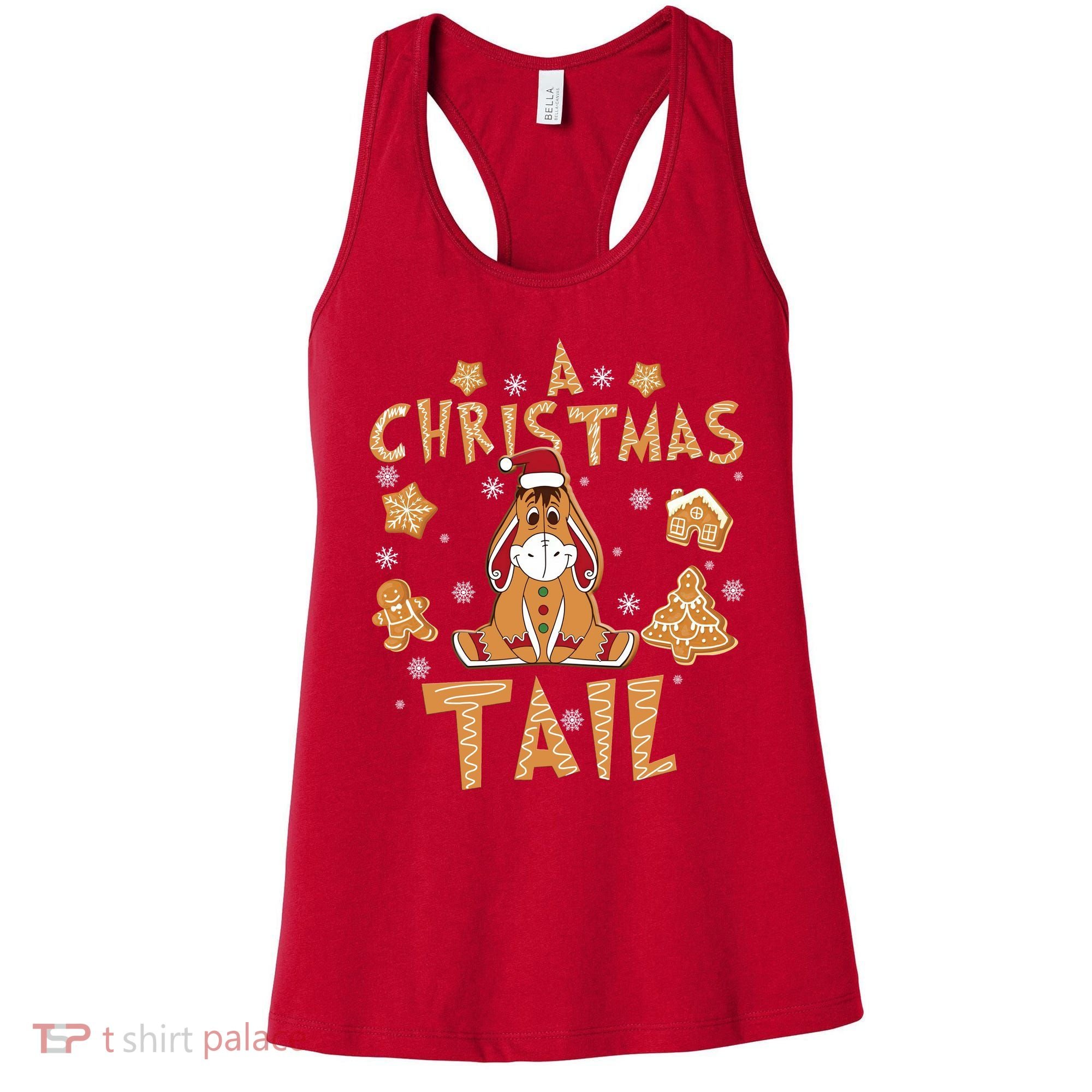 Eeyore Gingerbread Christmas Eeyore Gingerbread Women's Tank Top