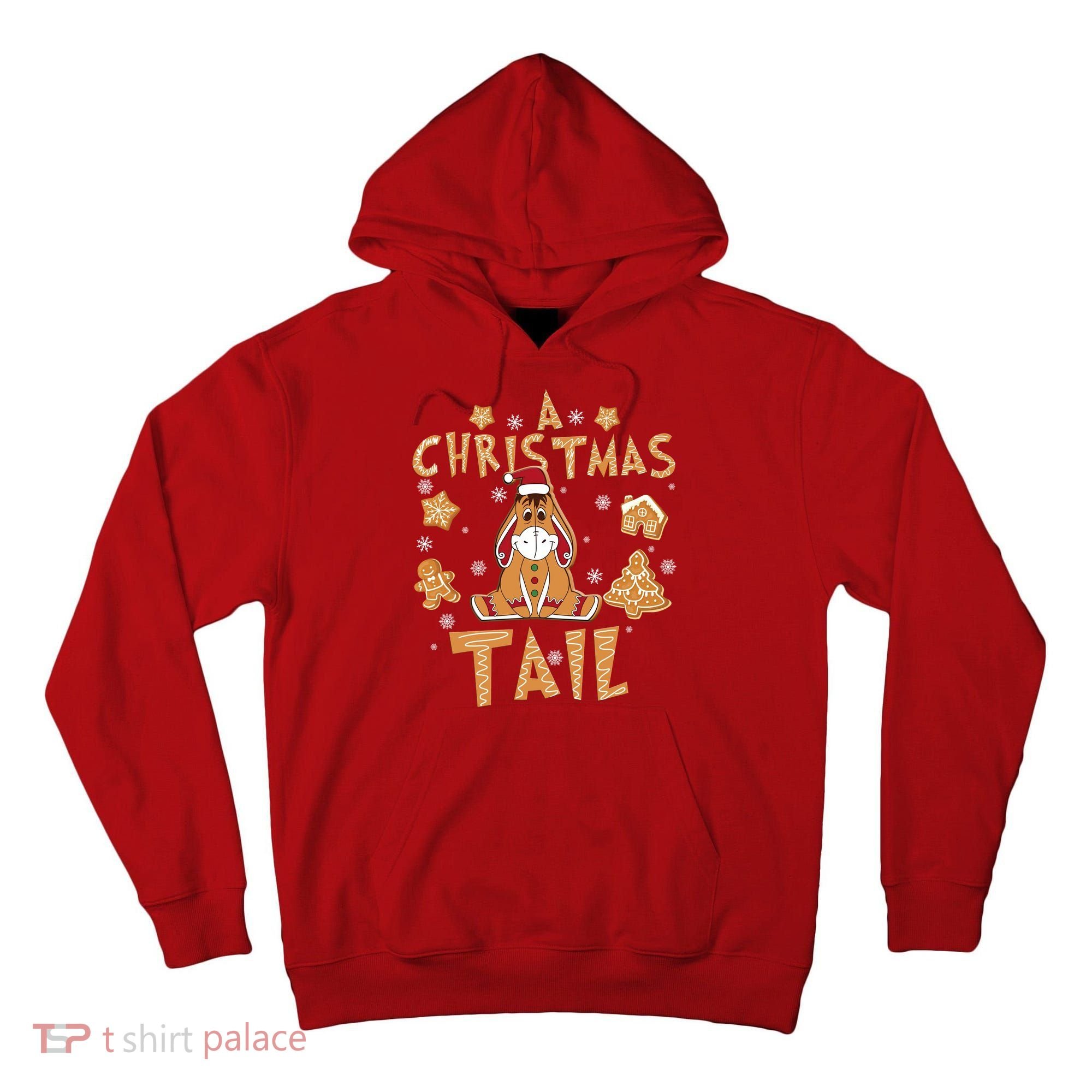 Eeyore Gingerbread Christmas Eeyore Gingerbread Tall Hoodie