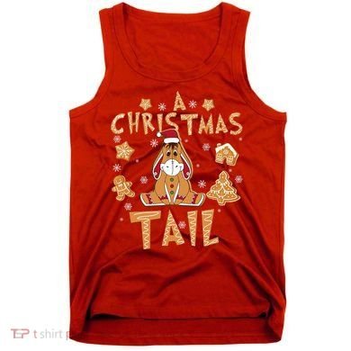 Eeyore Gingerbread Christmas Eeyore Gingerbread Tank Top