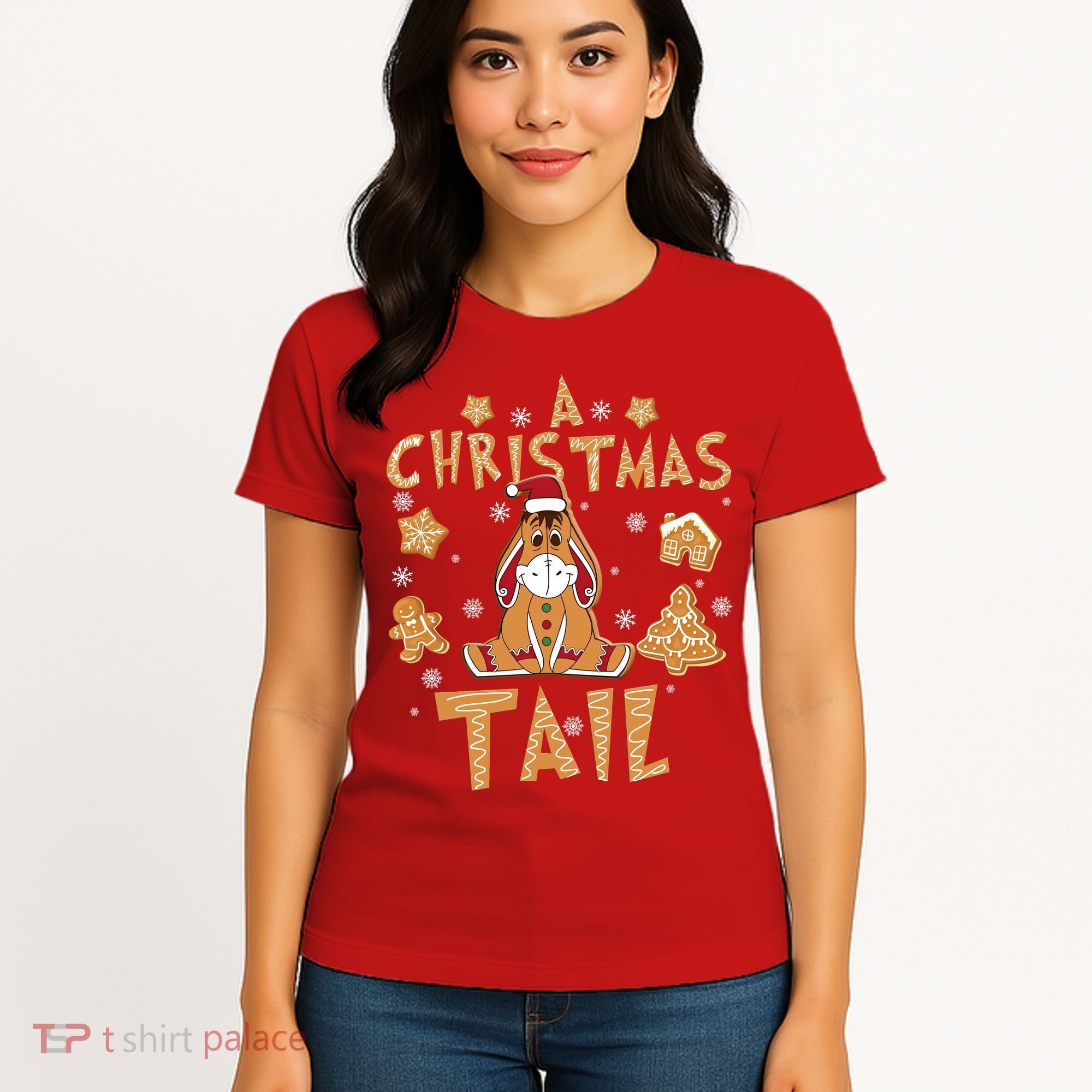 Eeyore Gingerbread Christmas Eeyore Gingerbread Women's T-Shirt
