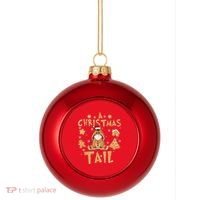 Eeyore Gingerbread Christmas Eeyore Gingerbread Plastic Christmas Ball Ornament thumb 0