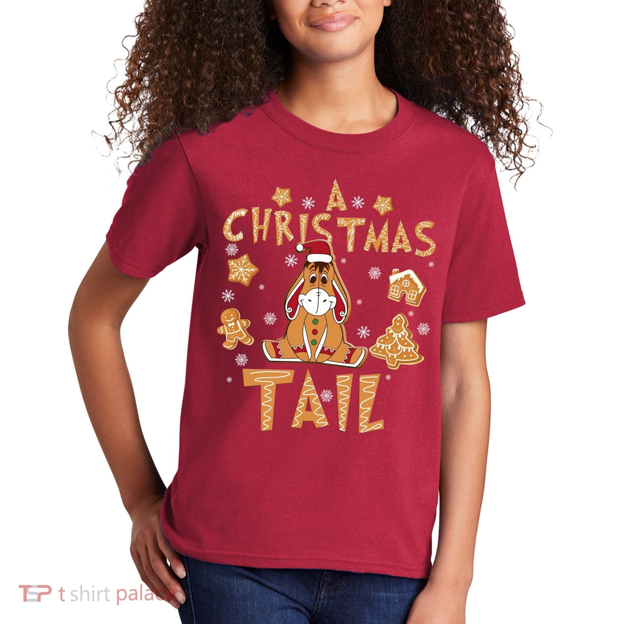 Eeyore Gingerbread Christmas Eeyore Gingerbread Kids T-Shirt