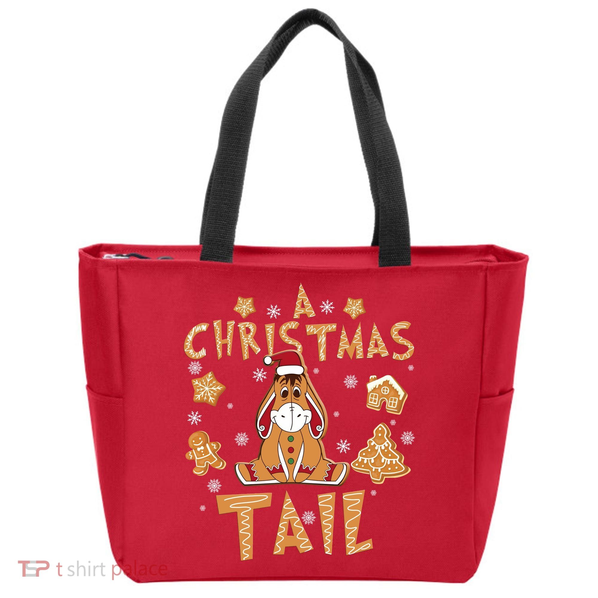 Eeyore Gingerbread Christmas Eeyore Gingerbread Tote Bag